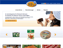 Tablet Screenshot of khs-food.de